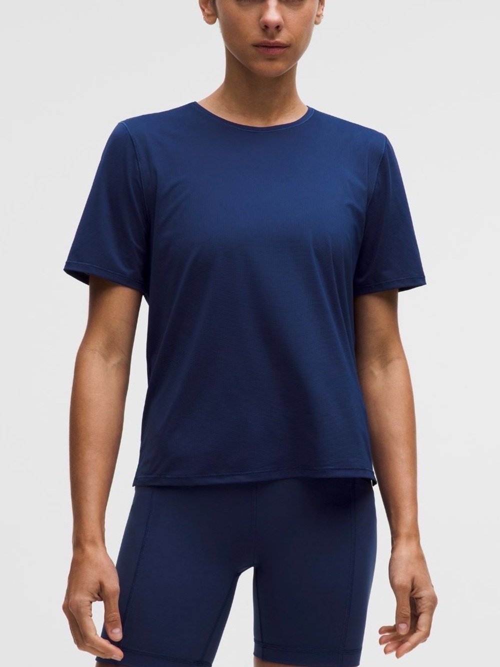 Lululemon Lightweight Crewneck Short-Sleeve Top - Clubhouse Blue